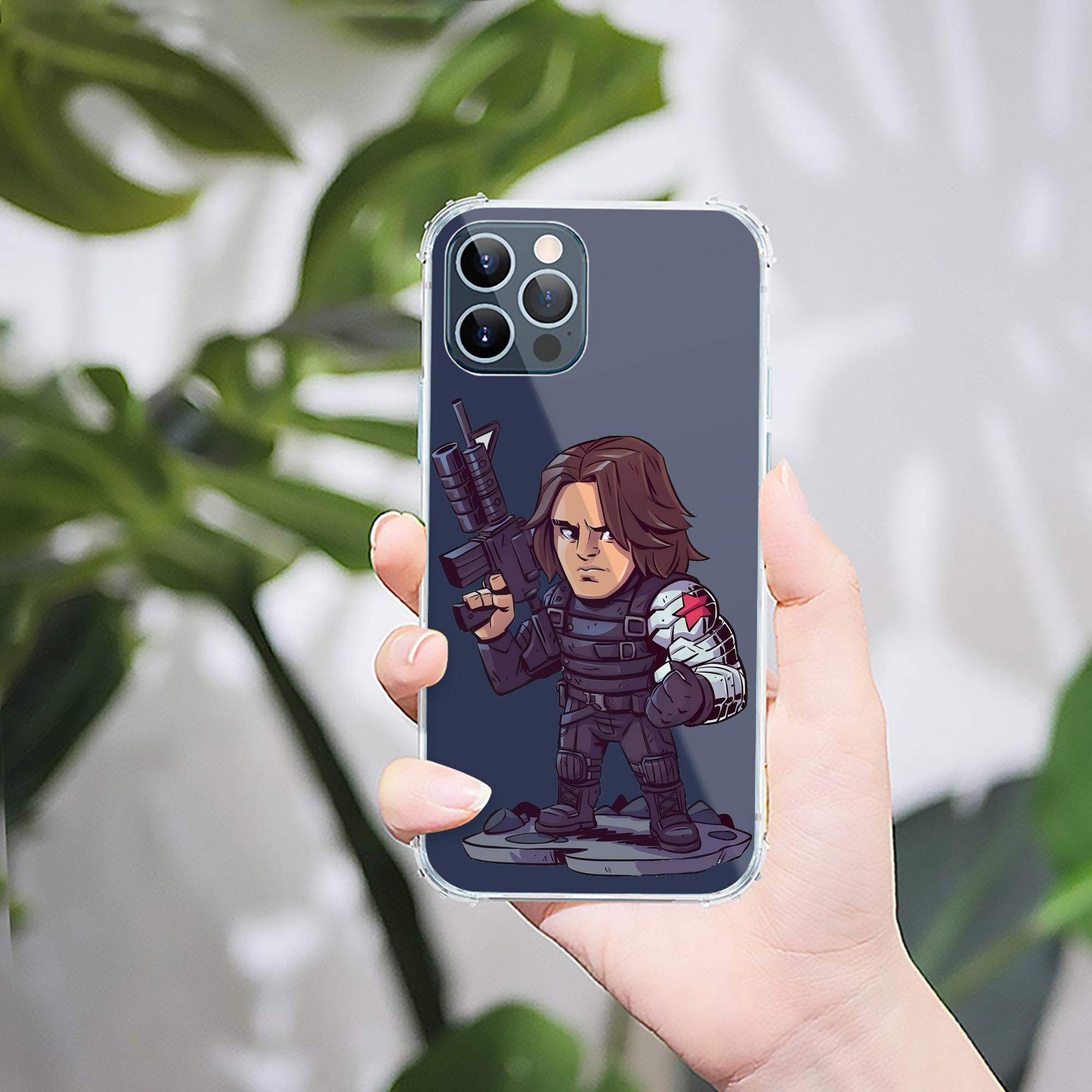 アベンジャーズ The Avengers 【iPhone 12シリーズ対応】透明スマホケース（クリアソフトケース）